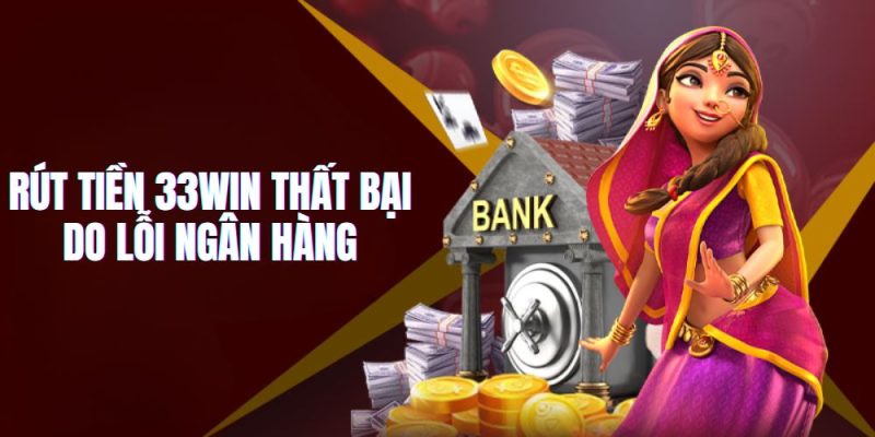 Rút tiền thất bại vì ngân hàng bảo trì